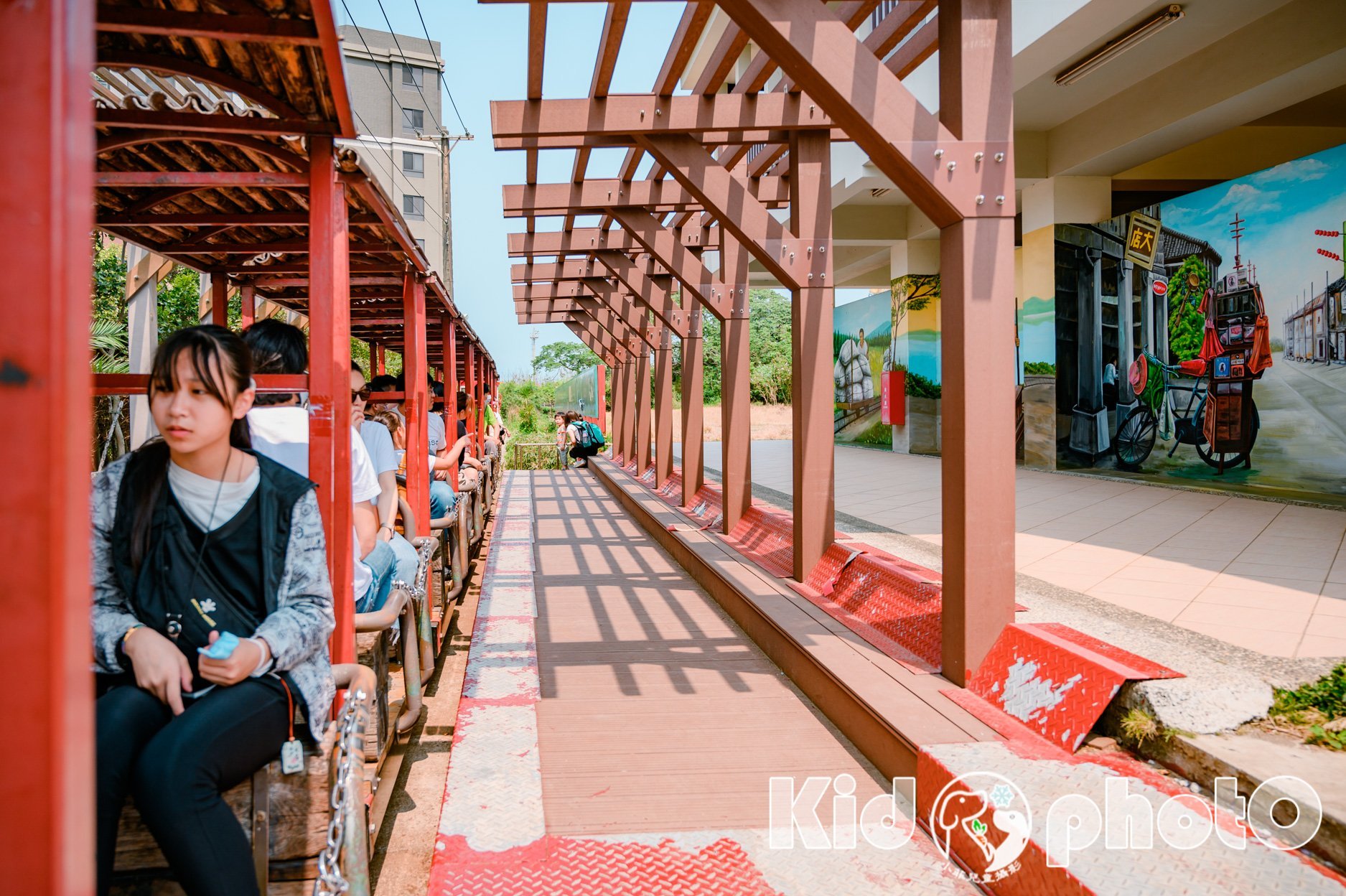 新竹北區景點〡槺榔驛〡來去搭麋鹿小火車。只要五十元帶你遊槺榔。火車迷必踩親子點