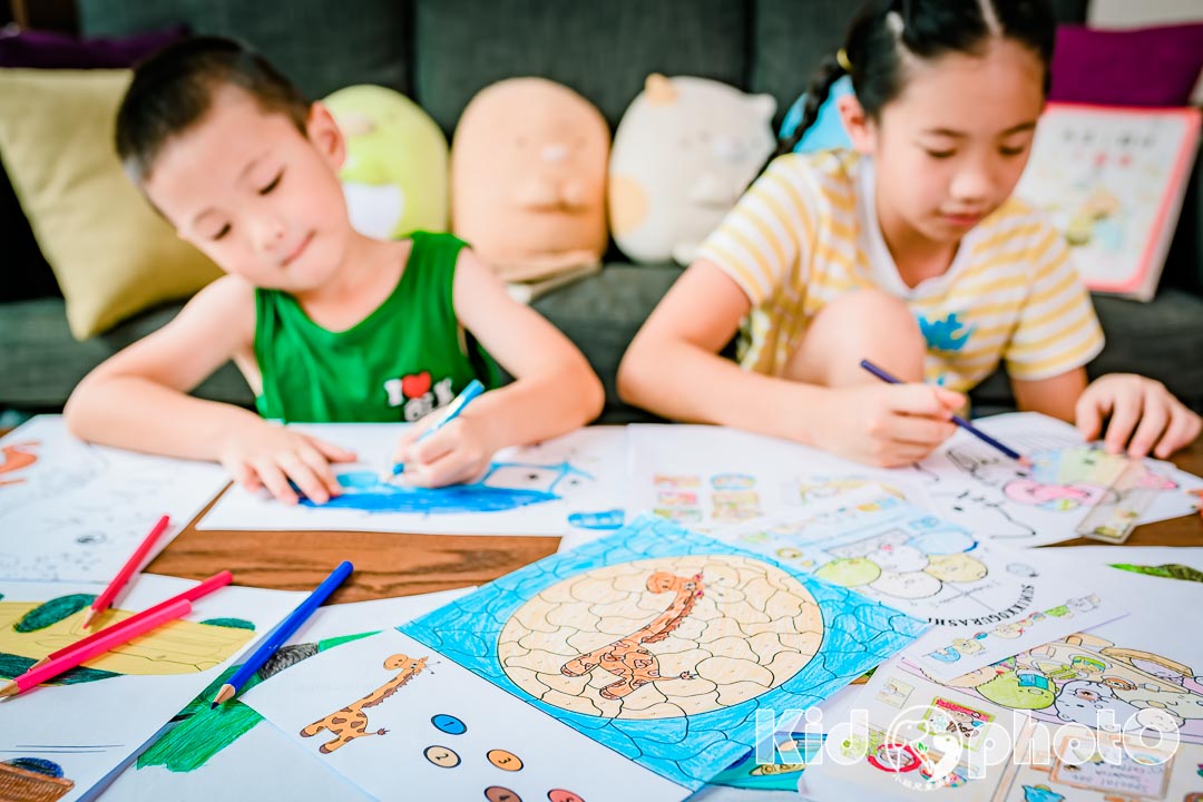 在家玩什麼〡一起來畫著色圖〡上萬張免費著色頁。培養孩子們耐心和專注力。色彩層次大挑戰