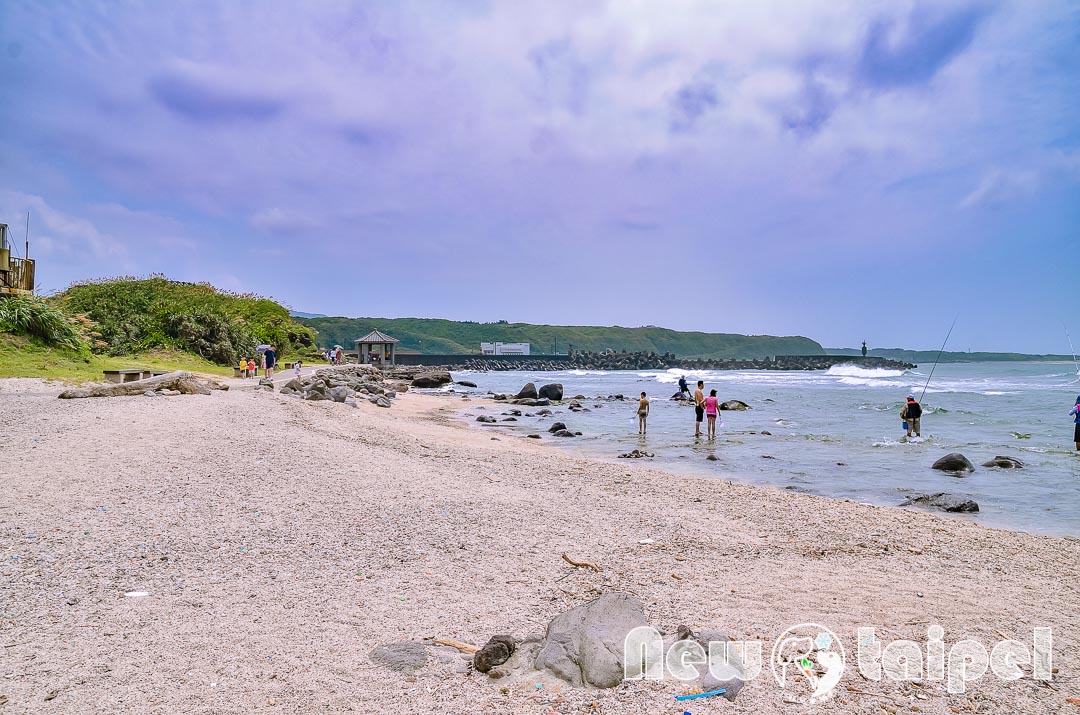 Shimen-sea_005 新北。石門〡石門洞〡新北夏日景點。豐富的潮間帶生態。海岸線步道觀景平台。十八王宮劉家肉粽