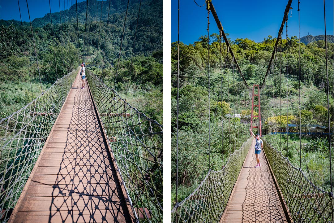 新竹尖石景點〡北角吊橋〡隱藏山林間神秘吊橋, 楓北角冰淇淋, 連結馬胎部落橫跨油羅溪