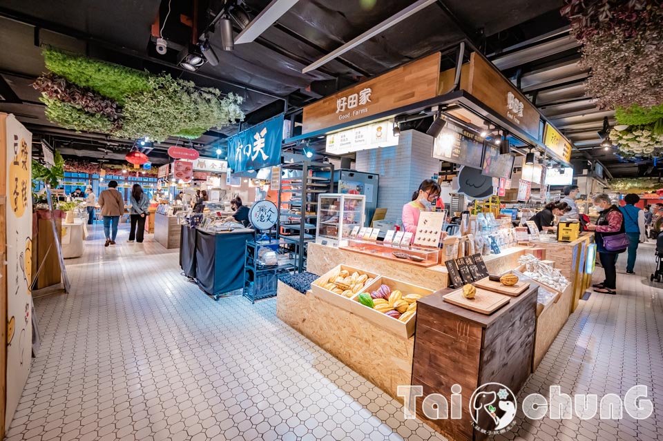 台中市區景點〡第六市場〡金典綠園道商場, 第一家百貨公司傳統菜市傳, 肉品海鮮蔬果通通有