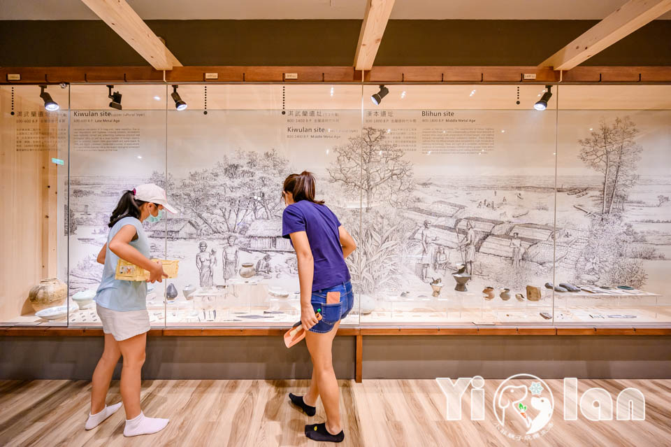 宜蘭頭城景點〡蘭陽博物館〡獨具風格特色建築,有趣的兒童考古探索,開挖找寶藏,展覽多變化內容也豐富的親子景點