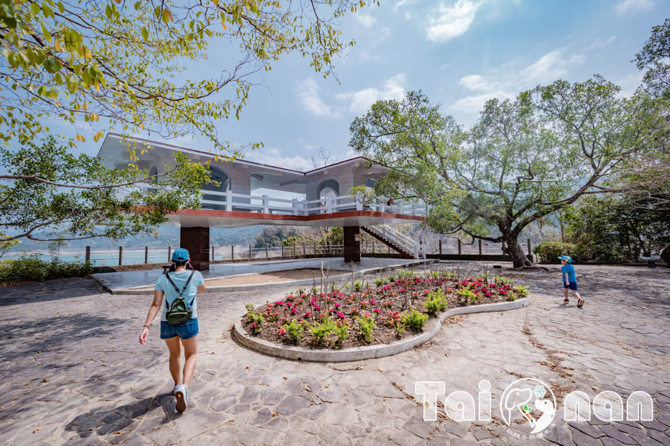 台南楠西景點〡曾文水庫風景區〡台灣第一大水庫, 極具美感曾文之眼, 二十一米高觀景餐廳