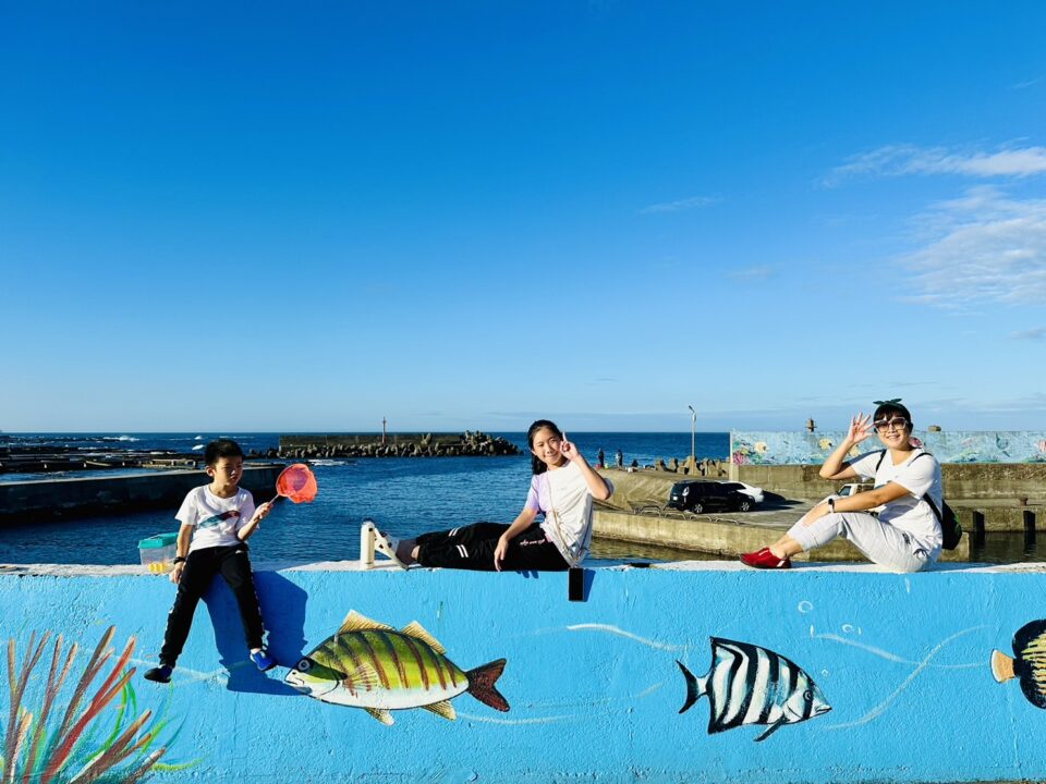 magang sea-223 新北貢寮景點〡馬崗潮間帶〡東北角極東秘境海岸, 小朋友自然生態樂園, 潮間帶抓蟹趣, 極東公園美拍賞景, 海邊的貓咪村, 四角窟觀景台