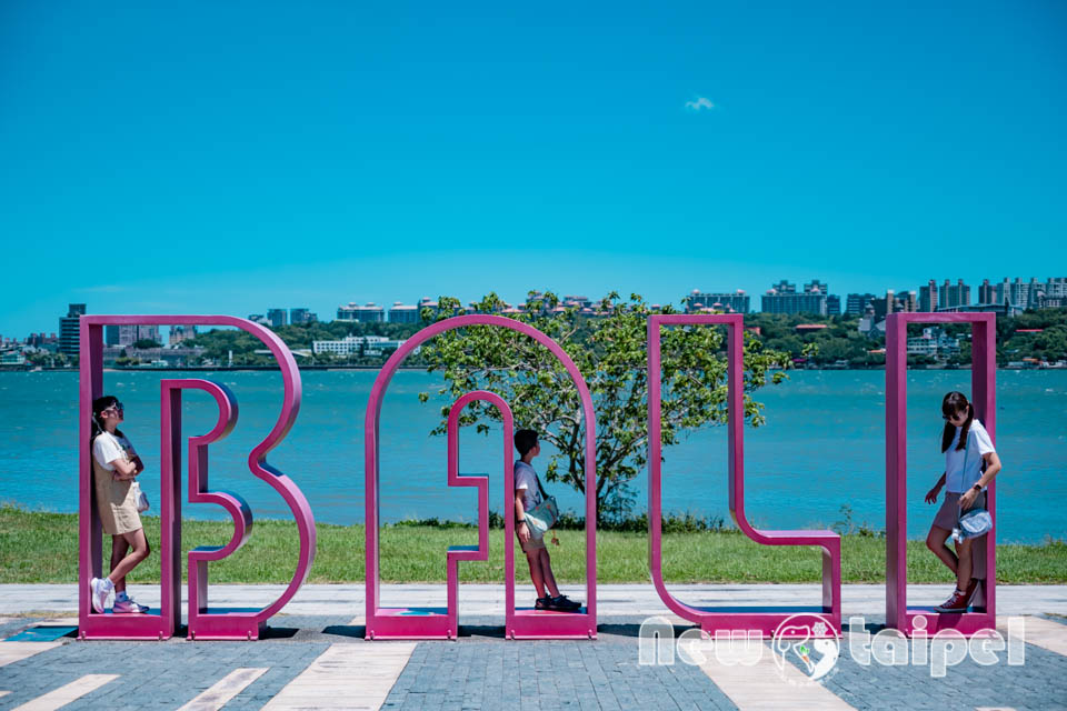 DSC_6625 新北八里景點〡八里左岸漫步廣場〡翠堡活動區遊戲場, 網美觀景台賞河景, 潮汐主題曲線步道, 水興公園遊戲場