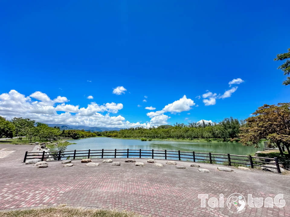 台東市區景點 I 台東森林公園, 黑森林裡的琵琶湖, 歐風打卡觀景平台, 濱海森林系自行車道