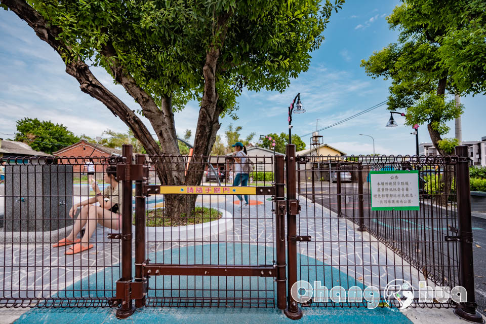 彰化埔鹽景點〡埔南運動公園〡冠軍帽遊戲場小巧吸睛, 圍欄式沙池玩得更安心, 順澤宮祈福領帽添好運, 彰化最新特色順遊點