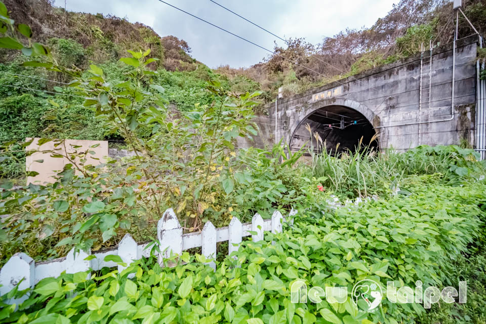 新北貢寮景點〡福隆舊草嶺隧道〡跨越兩縣市的隧道, 期間限定光之影藝術廊道, 隧道專屬嘟嘟車可愛上市, 360度觀景台賞景看火車