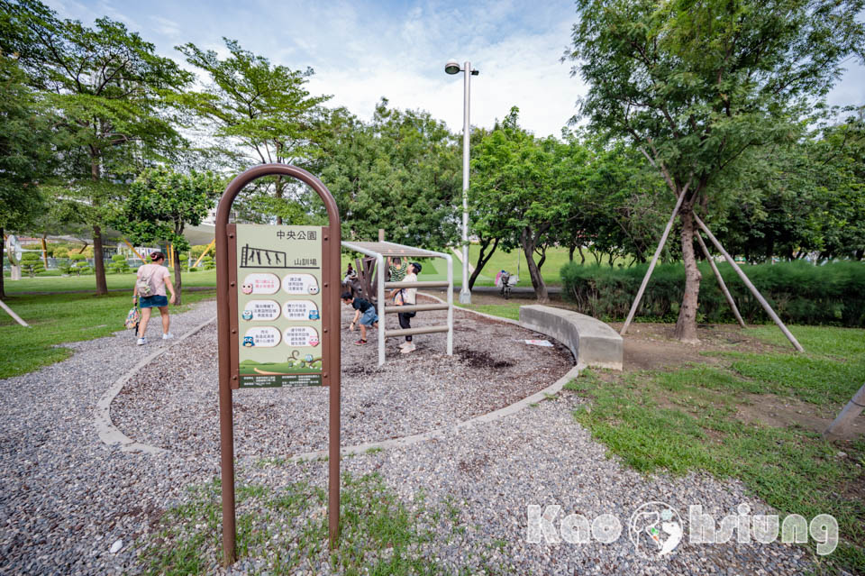 高雄前金景點〡高雄中央公園〡捷運站前綠地公園, 貓頭鷹遊戲場, 景觀湖觀察生態, 假日野餐好地點, 還有夏日戲水區, 滑草場溜一波