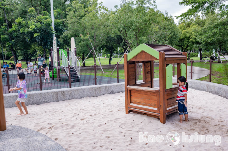 高雄前金景點〡高雄中央公園〡捷運站前綠地公園, 貓頭鷹遊戲場, 景觀湖觀察生態, 假日野餐好地點, 還有夏日戲水區, 滑草場溜一波