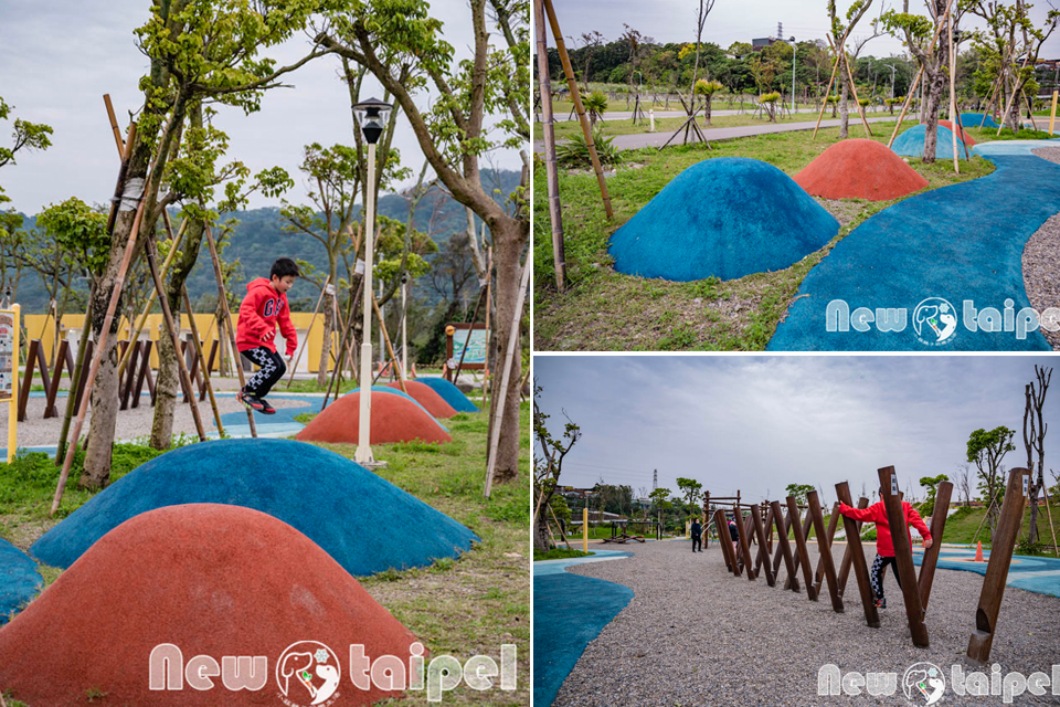 taoyuan-water-park013 新北鶯歌景點〡山水步道〡可愛迎賓彩繪牆, 舒心步道起步走, 觀景平台賞夕陽, Q萌鳥地景現身山水步道