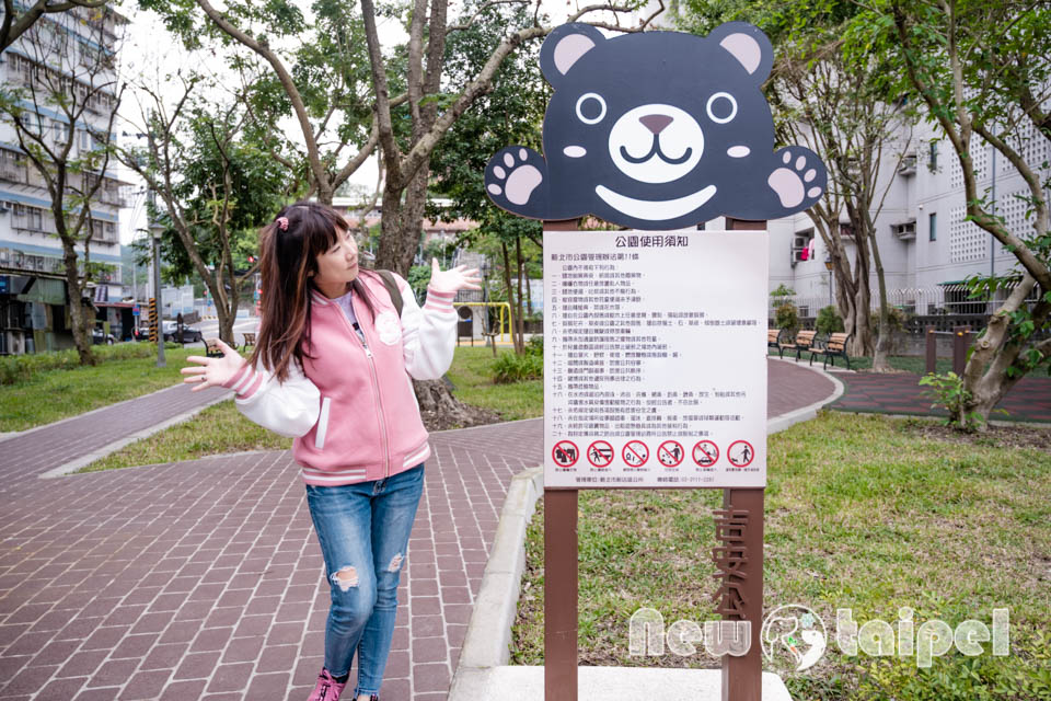 新北新店景點〡吉安公園〡台灣黑熊遊戲場, 勝利V領可愛爆吉, 黑熊主題共融公園