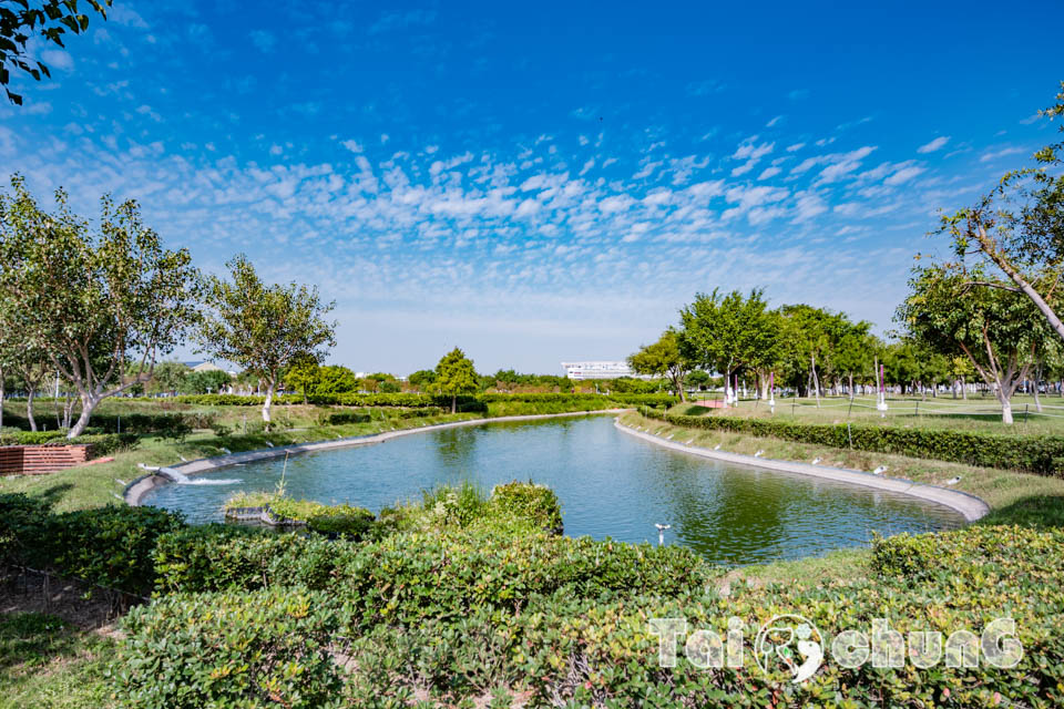 台中西屯景點〡飛行美樂地〡中央公園全新遊戲區, 飛碟造型遊戲場, 全攀爬設計多感官學習, 蜘蛛人特訓場, 32M雙軌滑索