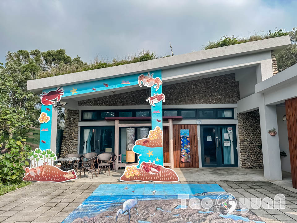 IMG_4389 桃園觀音景點〡觀新藻礁生態區〡全臺最大藻礁地形, 近距離觀察彈塗魚和螃蟹大軍, 千年藻礁認識與探索, 繪本故事說演 & 濱海伯公巡禮, 免費親子體驗活動