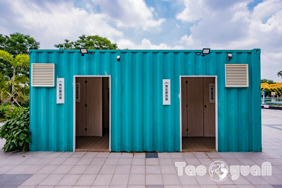 雲林虎尾景點〡虎尾632高地公園〡虎尾632親水公園, Q萌虎爺特色遊戲場, 如虎添翼叢林戲水區, 水陸雙享受親子公園