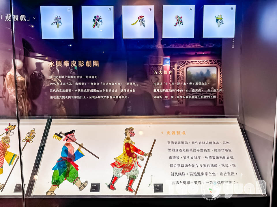 桃園市區景點〡桃園市土地公文化館〡小祠大廟老神在在, 多款活潑有趣互動裝置, 變身布袋戲與歌仔戲主角, 免費室內親子景點