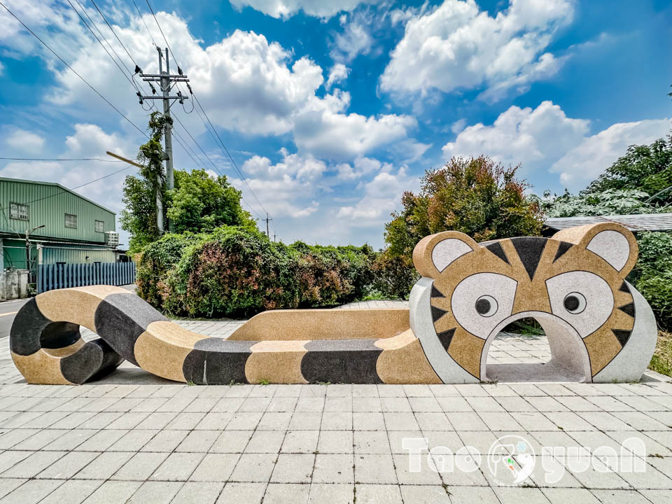 雲林虎尾景點〡虎尾632高地公園〡虎尾632親水公園, Q萌虎爺特色遊戲場, 如虎添翼叢林戲水區, 水陸雙享受親子公園
