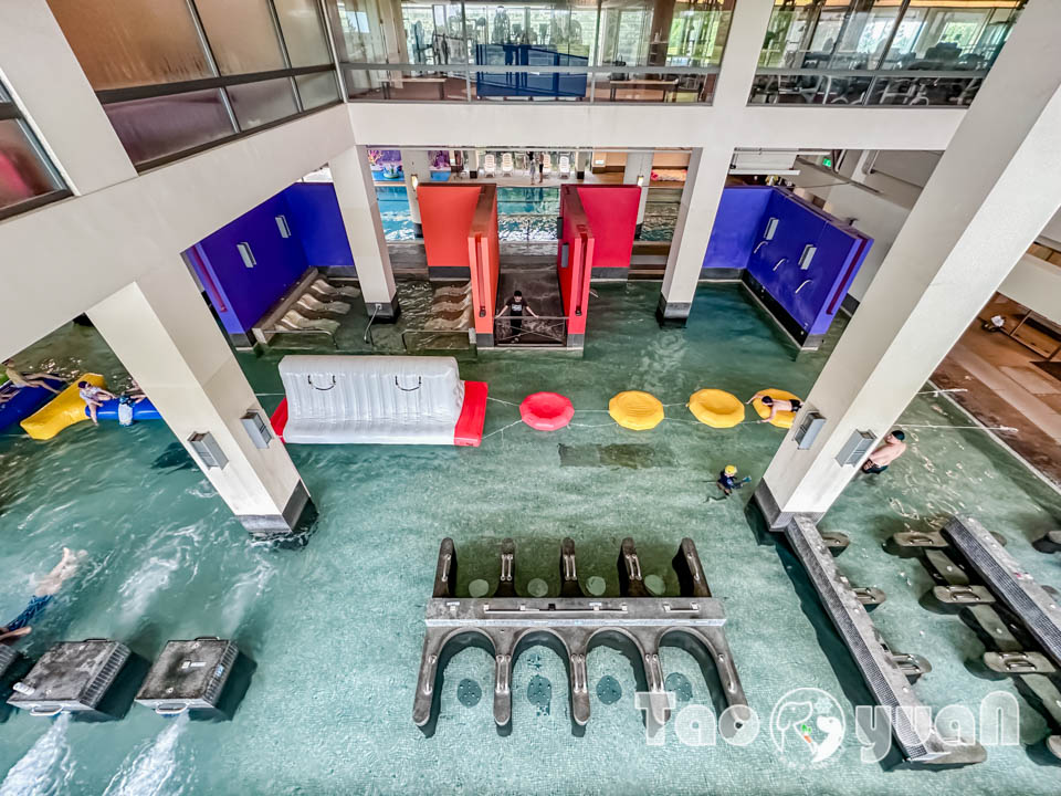 桃園中壢住宿〡南方莊園渡假飯店〡多功能戲水池加碼水療SPA, 南遊記FUN暑假闖關活動, 戶外大草坪暢玩多款遊具, 一起吧餐廳享用貴婦下午茶
