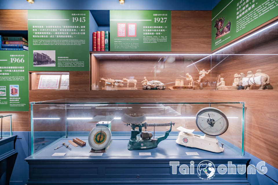 台中市區景點〡郵政博物館台中館〡免門票室內親子景點, 郵趣時光回憶重現, 六大展區各有千秋, 獨家集郵業務櫃台
