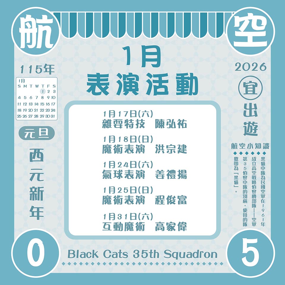 桃園大園景點〡航空城博物館園區〡戀戀家園記住家的模樣, 帥氣十足的黑貓軍團守衛隊 ,免門票探索機庫與警戒室, 05機堡公園