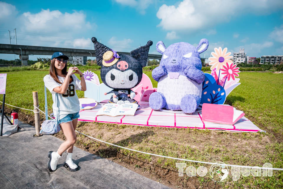 DSC_0960 桃園楊梅景點〡2025桃園仙草嘉年華〡仙草花浪漫席捲, 酷洛米可愛爆擊, 紫色炫風來襲, 季節限定美景, 高鐵同框超加分, 親子賞花推薦