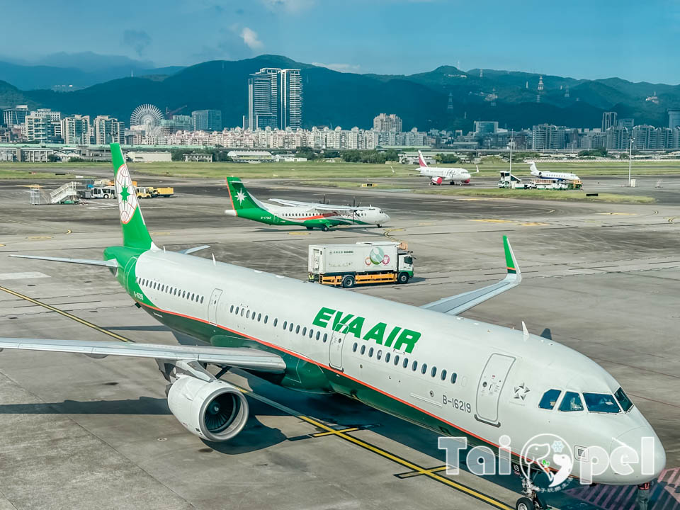 IMG_1678 台北松山景點〡松山機場觀景台〡近距離觀察飛機起降, 天空的旅行家日常, 3D飛機彩繪牆美拍一波, 老少咸宜放空景點