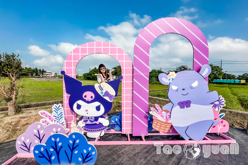 IMG_4759 桃園楊梅景點〡2025桃園仙草嘉年華〡仙草花浪漫席捲, 酷洛米可愛爆擊, 紫色炫風來襲, 季節限定美景, 高鐵同框超加分, 親子賞花推薦