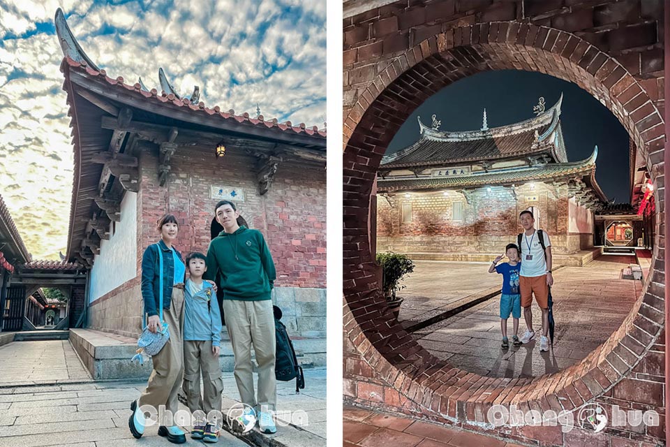 彰化鹿港景點〡鹿港龍山寺〡百年建築國定古蹟, 戲台上的八卦藻井, 匠人雕刻藝術展現, 搭導覽專車聽鹿港故事, 順遊鹿港老街吃美食賞古蹟