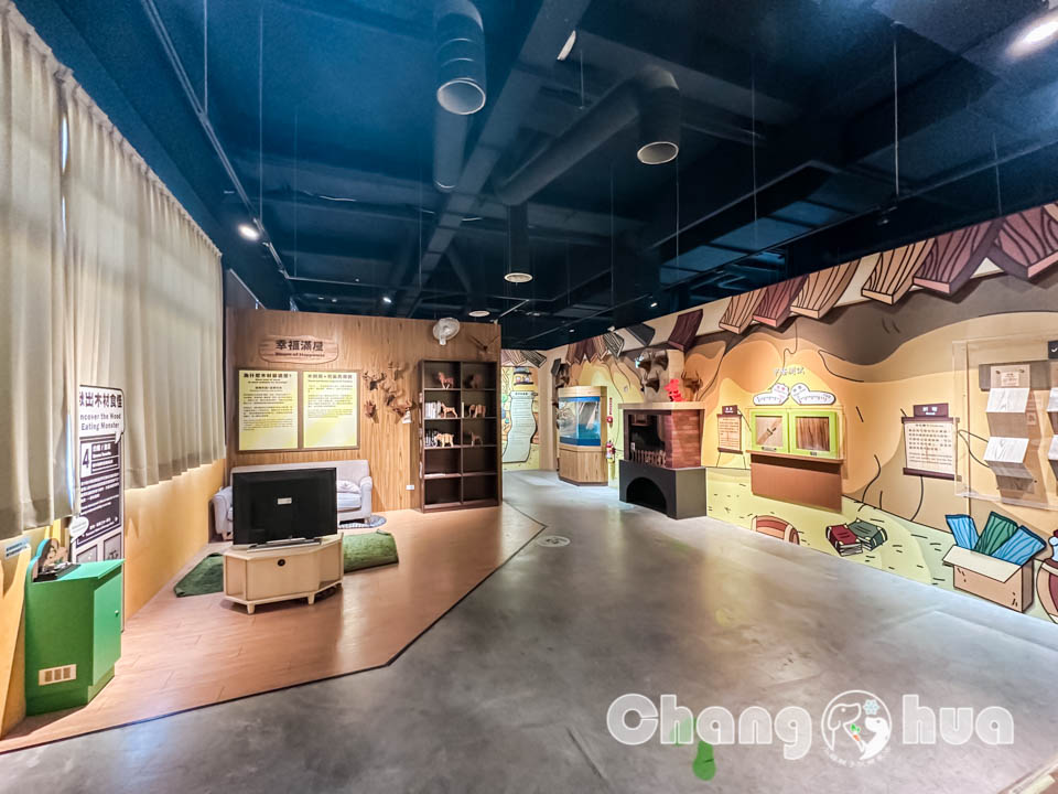 彰化鹿港景點〡卷木森活館〡全台唯一木皮板觀光工廠, 卷木森林探險趣, 循線闖關拿好禮, 多款好看又實用的創意小物, 特色親子景點