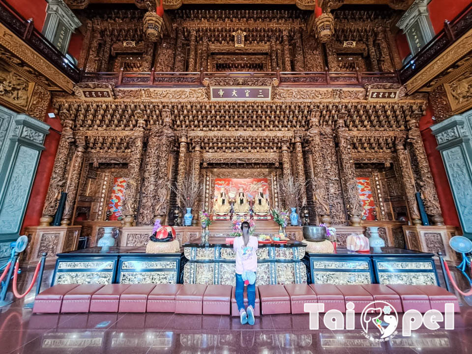 台北北投景點〡關渡宮〡北部知名百年廟宇, 300年以上信仰中心, 必訪財神洞古佛洞, 靈山公園賞夕陽, 順遊關渡碼頭